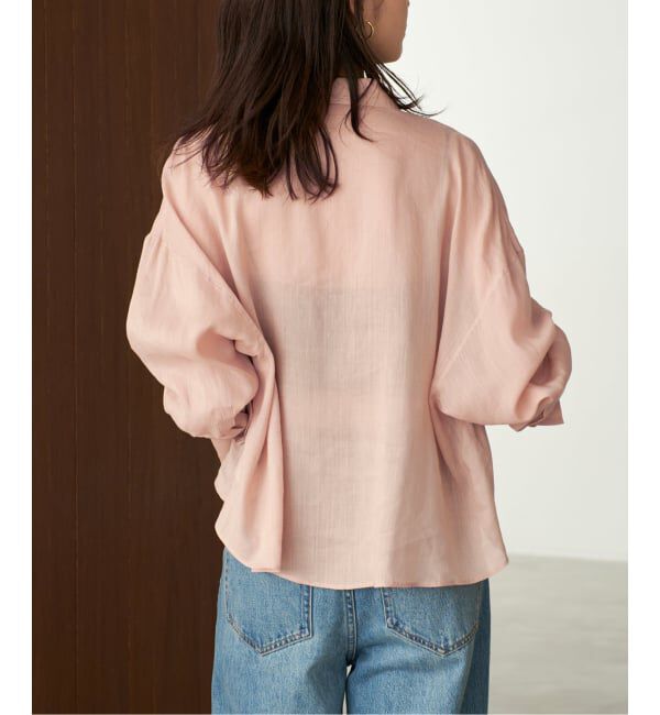 Plage「《追加》RAMIE LYOCELL CROPPED シャツ 3」|シャツ・ブラウス|