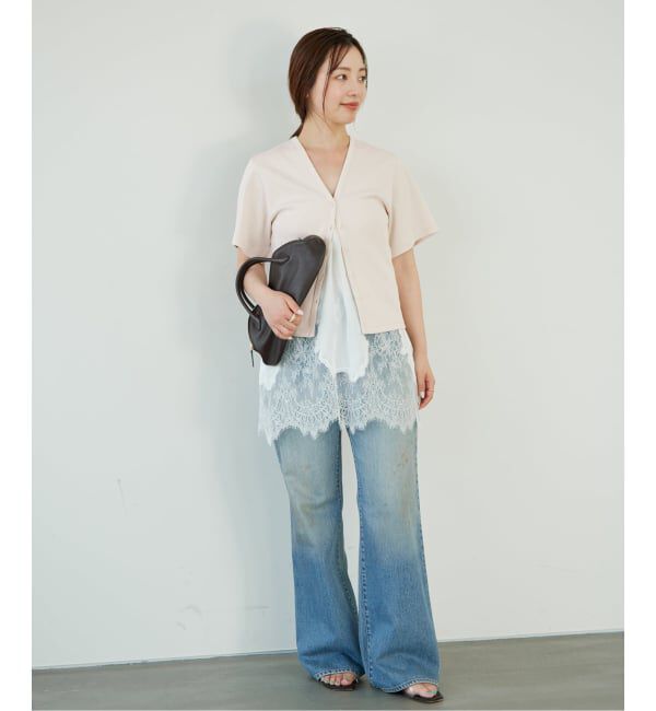 Plage「フライス カーデ TEE」|カーディガン|