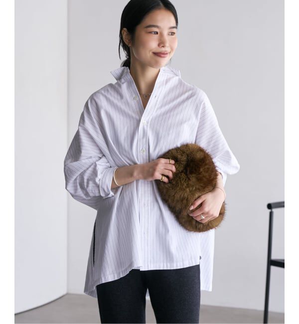 Plage「《追加》Light OX Poncho シャツ 4」|シャツ・ブラウス|