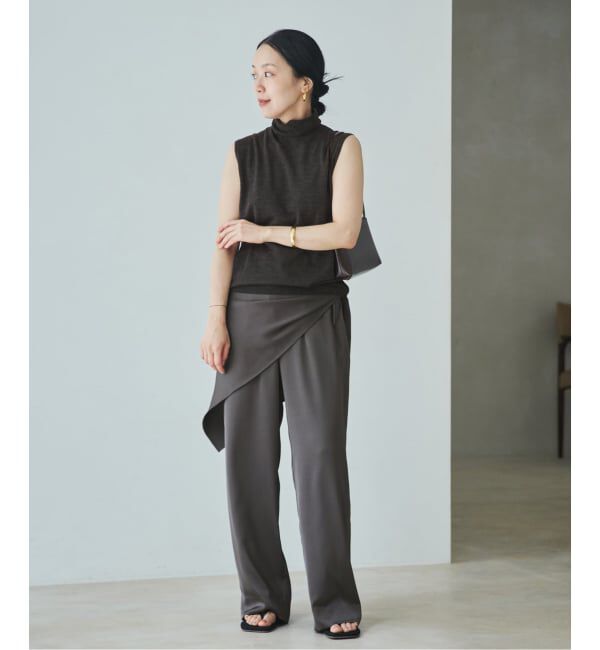 Plage「dull satin straight パンツ」|その他|