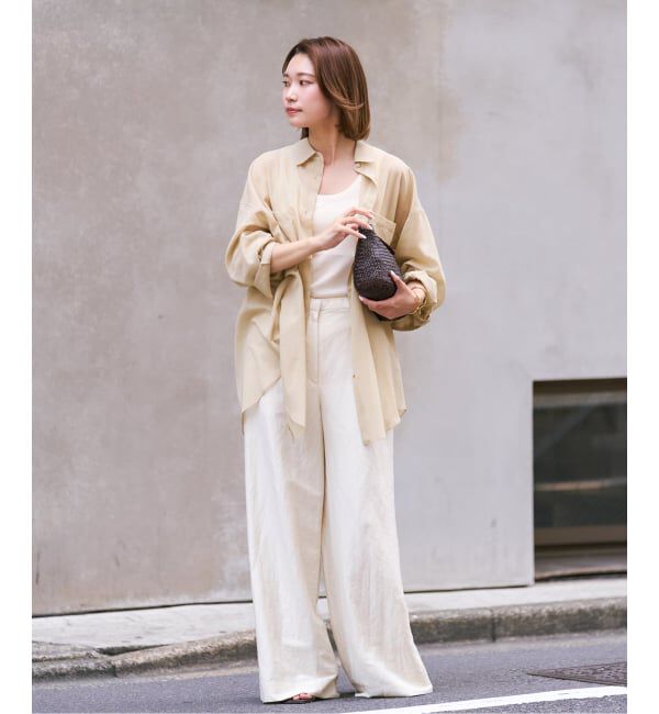 Plage「sheer cotton tunic シャツ」|シャツ・ブラウス|