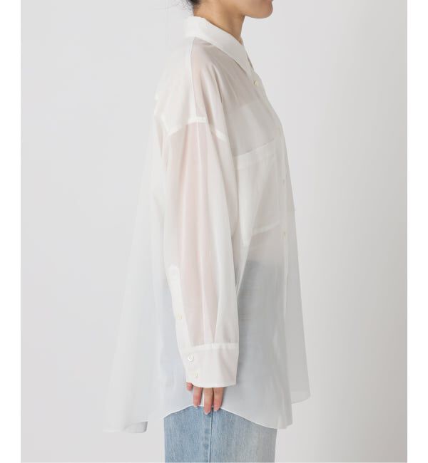 Plage「sheer cotton tunic シャツ」|シャツ・ブラウス|