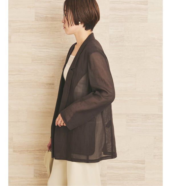 Plage「organic cotton sheer ジャケット」|その他|