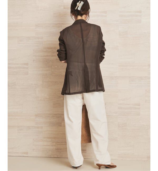 Plage「organic cotton sheer ジャケット」|その他|