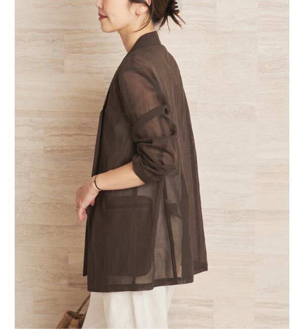 Plage「organic cotton sheer ジャケット」|その他|
