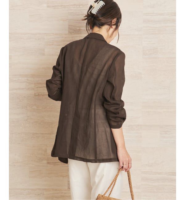 Plage「organic cotton sheer ジャケット」|その他|