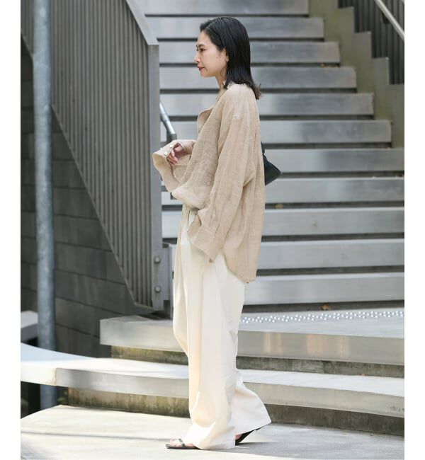 JOURNAL STANDARD「《追加2》リネンメッシュシャツ」|シャツ・ブラウス|