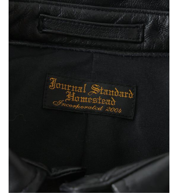 J.S.Homestead「J.S.Homestead / ウォッシュ レザー イースタン ジャケット」|ライダースジャケット|