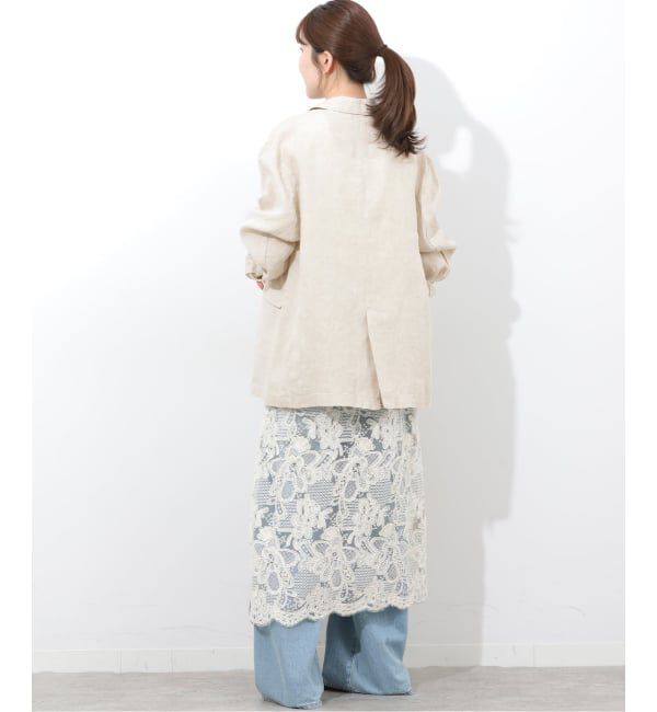 JOURNAL STANDARD relume「ベルギーリネンテーラードダブルジャケット」|テーラードジャケット|