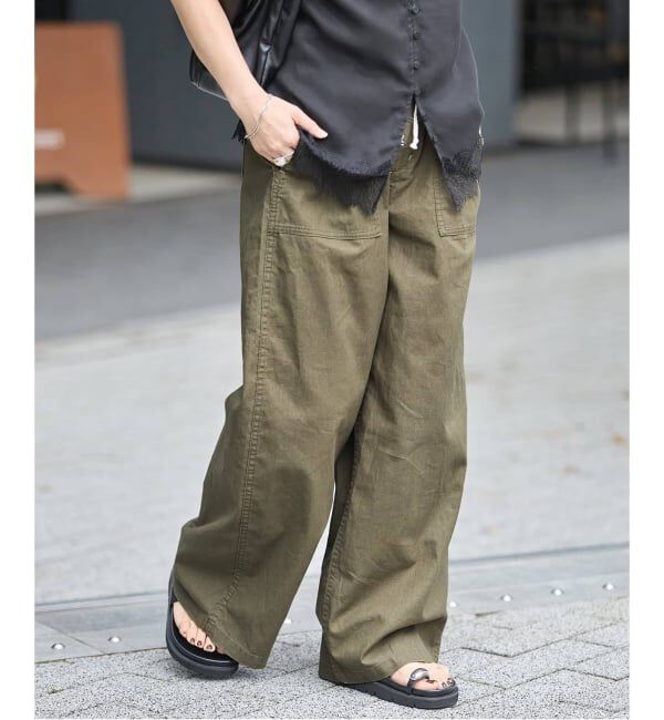 JOURNAL STANDARD「《追加2》コットンリネン EASY Utility パンツ」|その他|