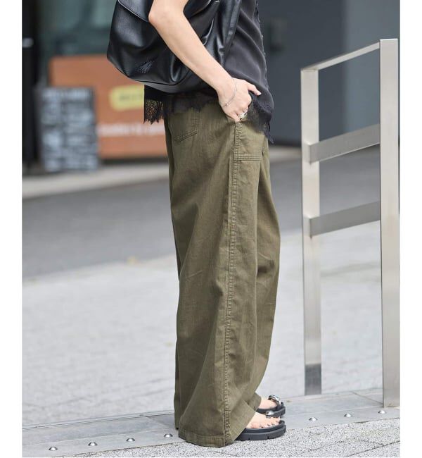 JOURNAL STANDARD「《追加2》コットンリネン EASY Utility パンツ」|その他|