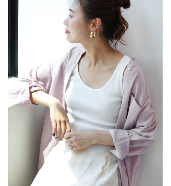 JOURNAL STANDARD relume「《追加3》オーガニックコットンマルドウテレコタンクトップ」|タンクトップ|