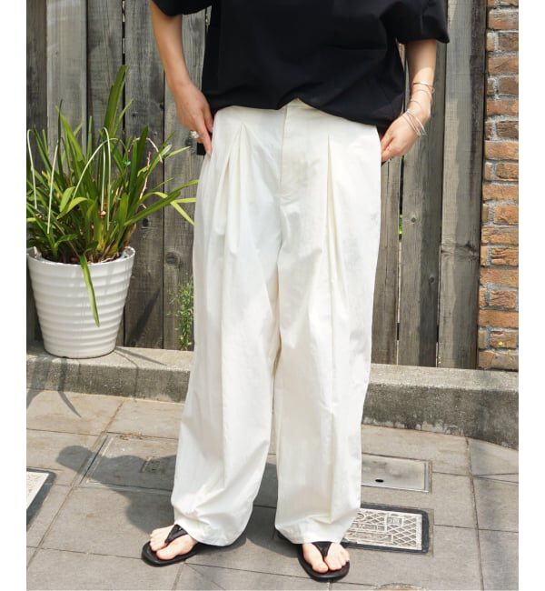 journal standard luxe「ウェザークロス タックシームパンツ」|その他|