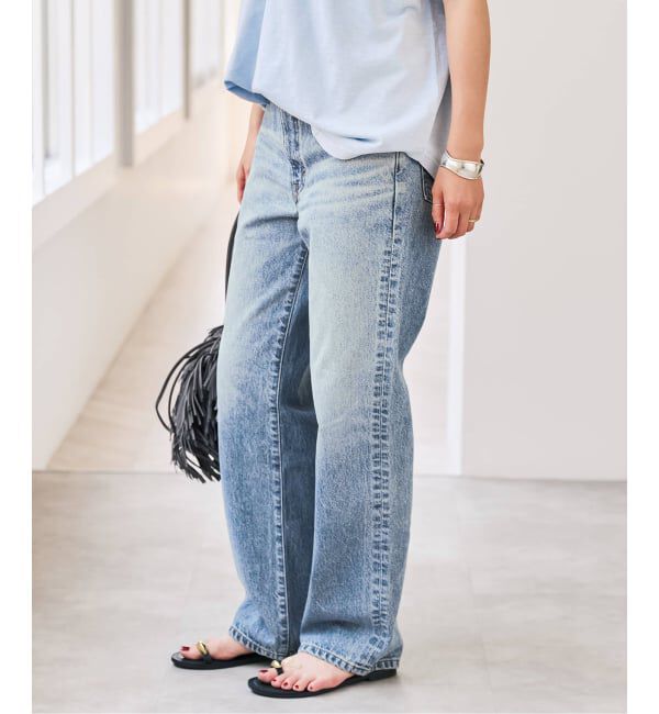 Spick and Span「《別注》SOMETHING for SS ELSA STRAIGHT」|デニム|