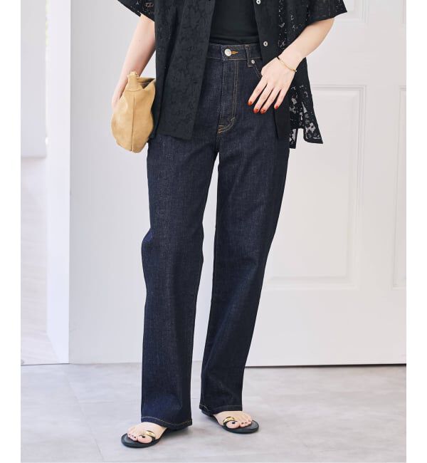Spick and Span「《別注》SOMETHING for SS ELSA STRAIGHT」|デニム|