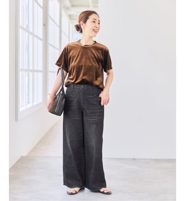 Spick and Span「5 1/2 DEEP RISELOOSE DENIM」|デニム|