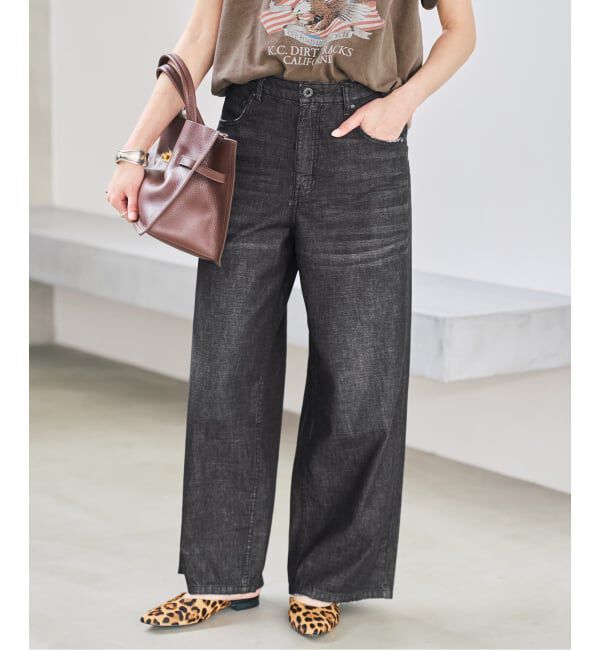 Spick and Span「5 1/2 DEEP RISELOOSE DENIM」|デニム|