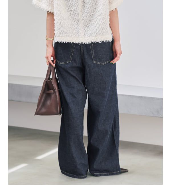 Spick and Span「5 1/2 DEEP RISELOOSE DENIM」|デニム|