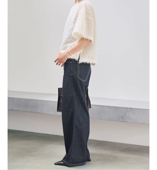 Spick and Span「5 1/2 DEEP RISELOOSE DENIM」|デニム|