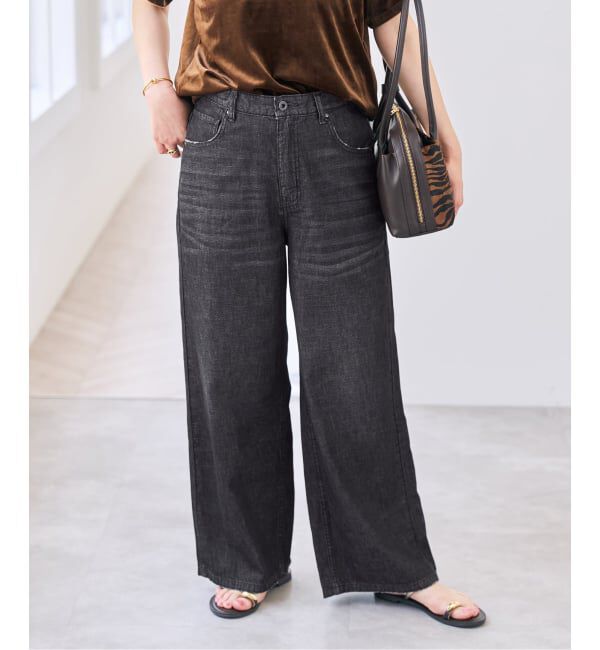 Spick and Span「5 1/2 DEEP RISELOOSE DENIM」|デニム|