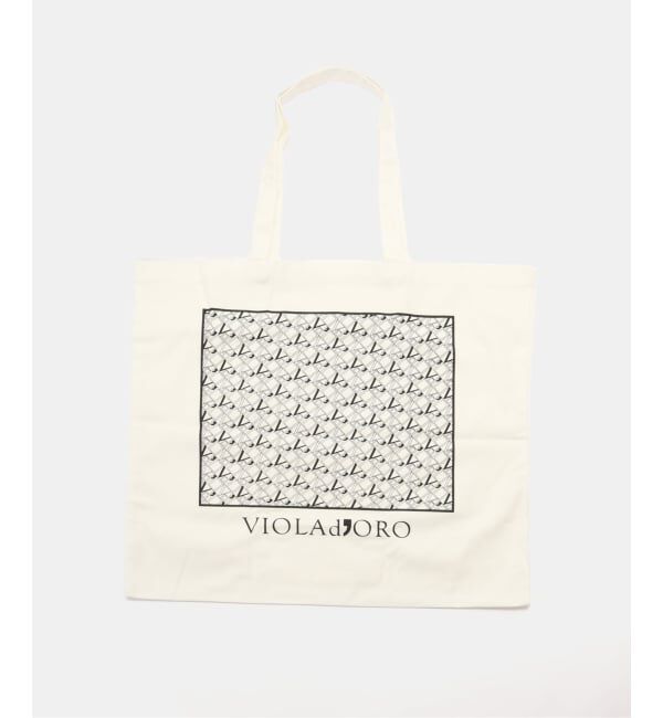  「VIOLAd'ORO/ ヴィオラドーロ サークルカットレザー*アバカBAG」|トートバッグ|