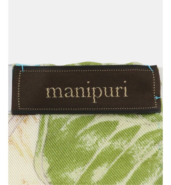  「manipuri マニプリ シルクスカーフ 65*65 ジャングル」|バンダナ・スカーフ|