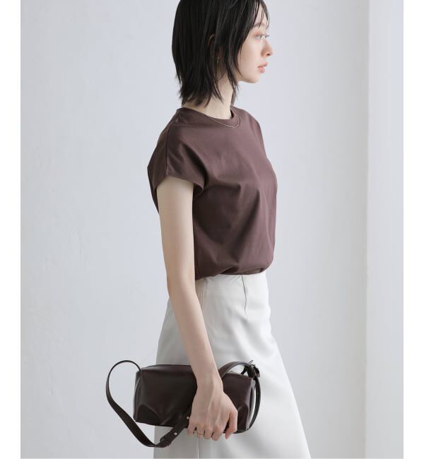 「《追加》【洗える】接触冷感スムースハイネックプルオーバー」|Tシャツ・カットソー|