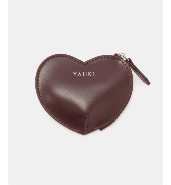  「YAHKI/ヤーキ レザーハートポーチ」|ポーチ|