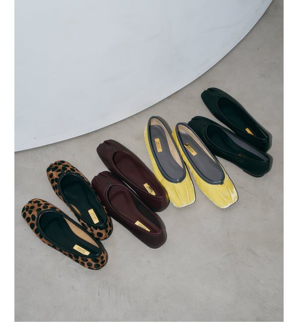 GRISE「《追加/WEB+一部店舗限定》GRISEレザースクエアプリーツフラット」|その他|