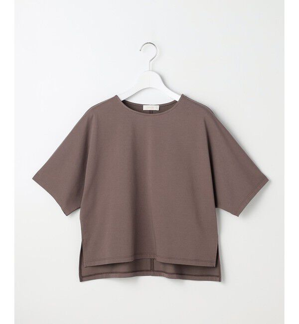 ANY SIS「ショート丈ドルマン５分袖 プルオーバー」|Tシャツ・カットソー|