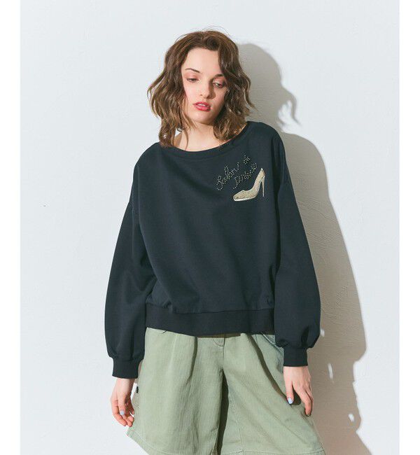 Grace Class「モチーフ刺繍スウェットトップ」|Tシャツ・カットソー|