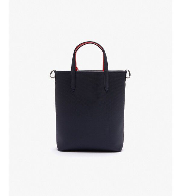 LACOSTE「ANNAリバーシブル縦型 2WAY トートバッグ / クラッチバッグ付き」|トートバッグ|