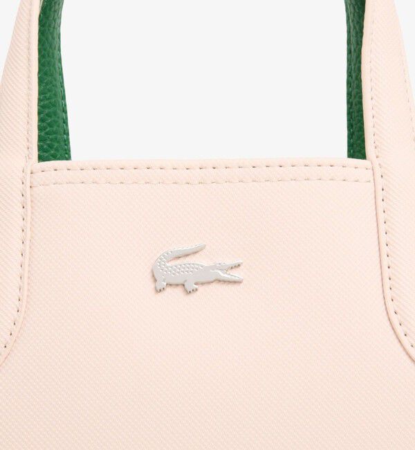 LACOSTE「ANNAリバーシブル縦型 2WAY トートバッグ / クラッチバッグ付き」|トートバッグ|