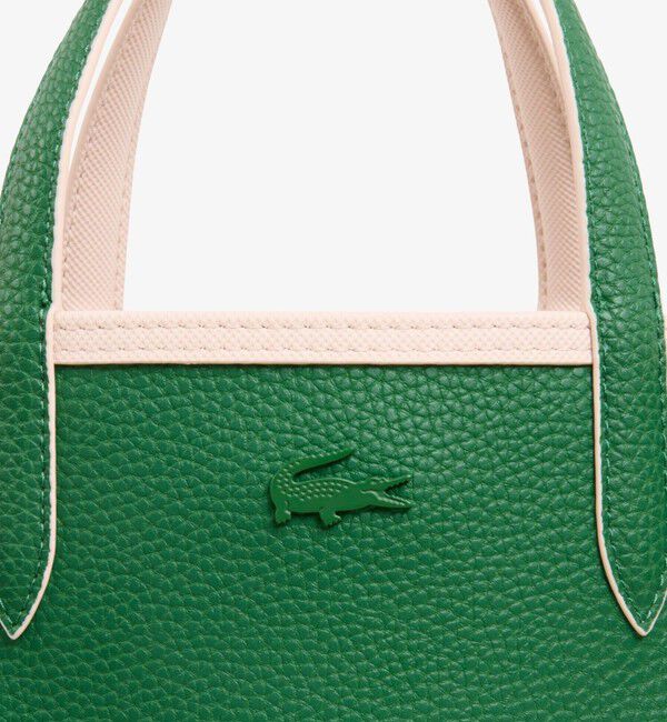 LACOSTE「ANNAリバーシブル縦型 2WAY トートバッグ / クラッチバッグ付き」|トートバッグ|