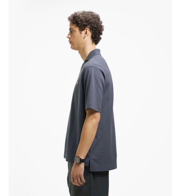 LACOSTE「L.12.12アレンジ スキッパーネックポロシャツ」|ポロシャツ|
