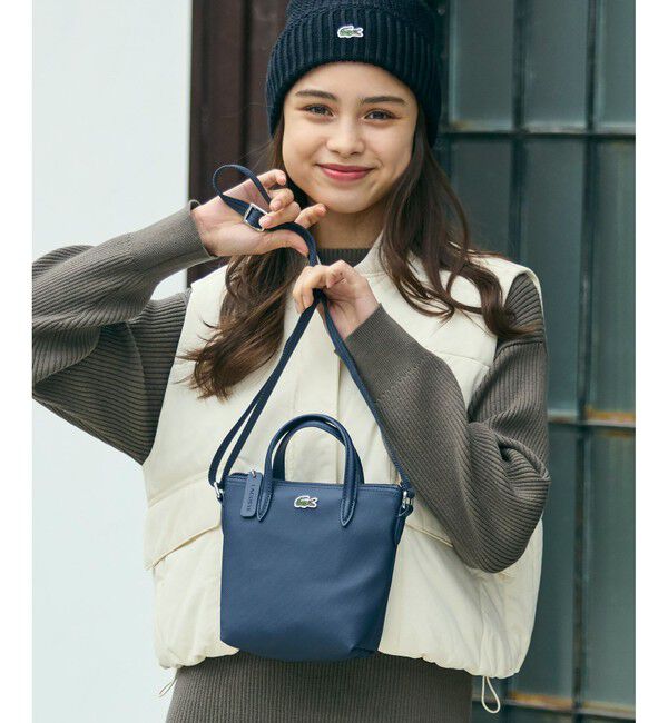 LACOSTE「『L.12.12』CONCEPT 2WAYミニトート / 2WAY ミニショルダーバッグ」|トートバッグ|