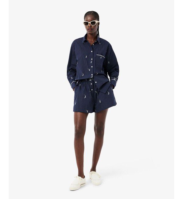 LACOSTE「プレイヤージャカード ストライプボクサーショーツ」|その他|