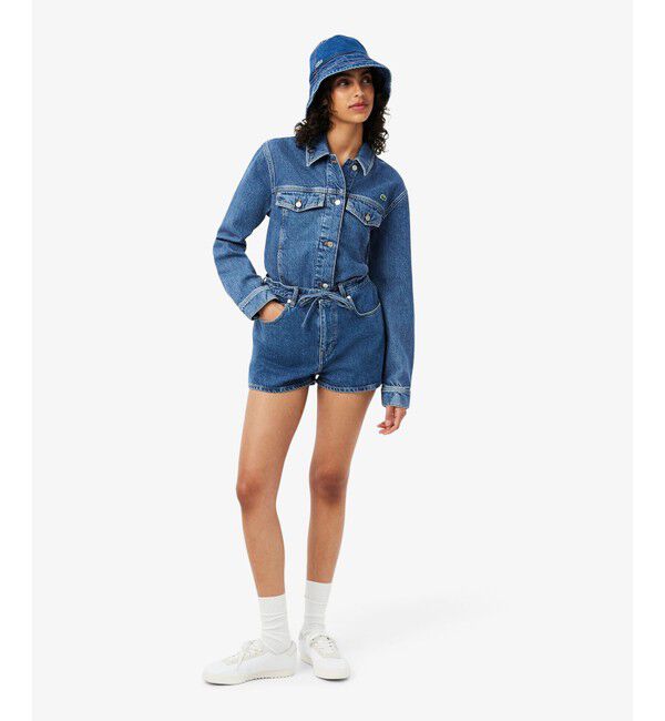 LACOSTE「ウェストストリングデニムショーツ /ショートパンツ」|その他|
