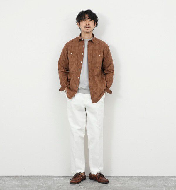 NOLLEY'S goodman「デニムストレッチ ワイドジャスト丈PT 26SS」|デニム|