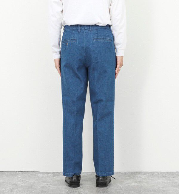 NOLLEY'S goodman「デニムストレッチ ワイドジャスト丈PT 26SS」|デニム|