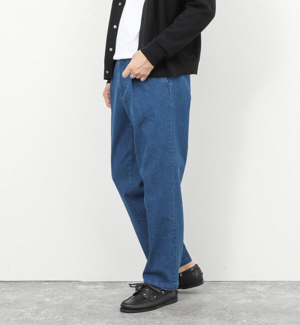 NOLLEY'S goodman「デニムストレッチ ワイドジャスト丈PT 26SS」|デニム|