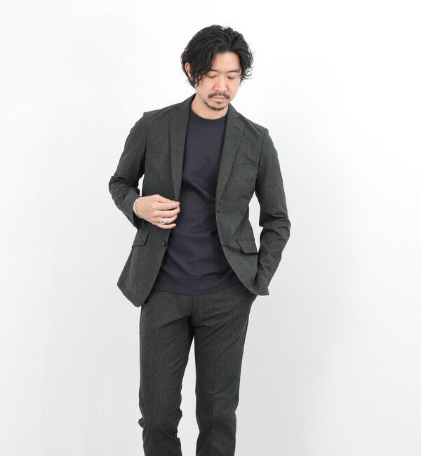 NOLLEY'S goodman「《ビジカジ対応》シルケットスムース クルーネックドレスTシャツ 26SS」|Tシャツ・カットソー|