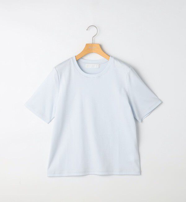 NOLLEY'S sophi「《撥水/汗染み軽減》ベイシック丈Tシャツ」|Tシャツ・カットソー|