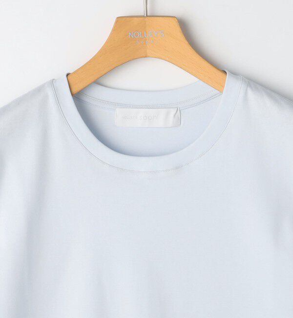 NOLLEY'S sophi「《撥水/汗染み軽減》ベイシック丈Tシャツ」|Tシャツ・カットソー|