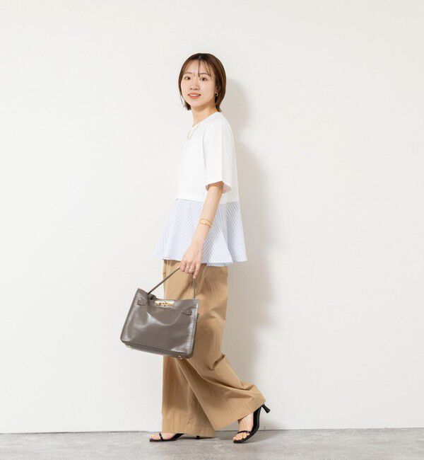 NOLLEY'S「【TORRAZZO DONNトラッゾドンナ】Docking Flare Top」|Tシャツ・カットソー|