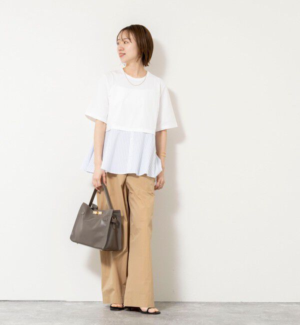 NOLLEY'S「【TORRAZZO DONNトラッゾドンナ】Docking Flare Top」|Tシャツ・カットソー|