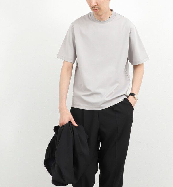 NOLLEY'S goodman「【BECシリーズ】《ビジカジ対応》超長綿ハイゲージポンチ ジャケットTシャツ 26SS」|Tシャツ・カットソー|