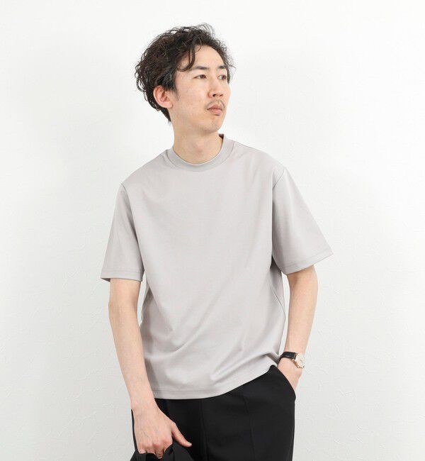 NOLLEY'S goodman「【BECシリーズ】《ビジカジ対応》超長綿ハイゲージポンチ ジャケットTシャツ 26SS」|Tシャツ・カットソー|