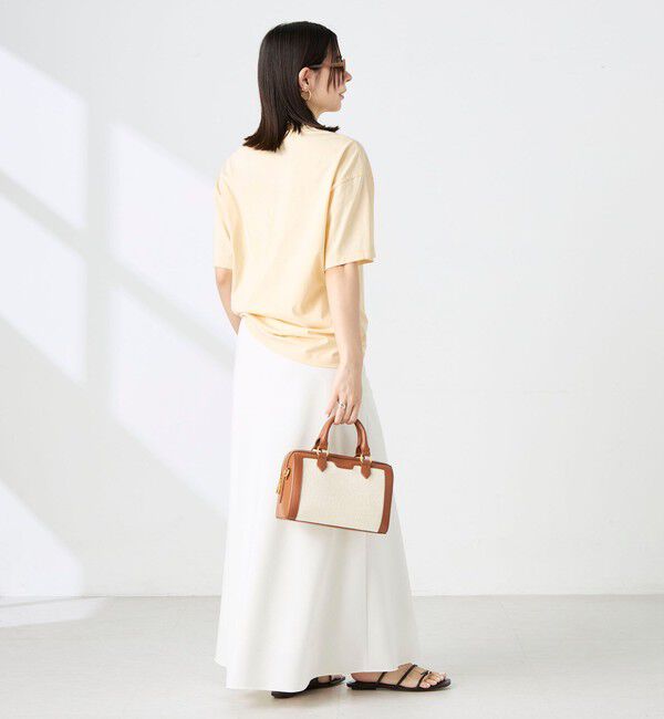 NOLLEY'S sophi「ウォッシャブル72/2超長綿オーバーサイズT」|Tシャツ・カットソー|