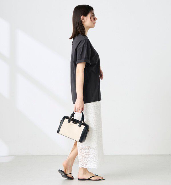 NOLLEY'S sophi「ウォッシャブル72/2超長綿オーバーサイズT」|Tシャツ・カットソー|